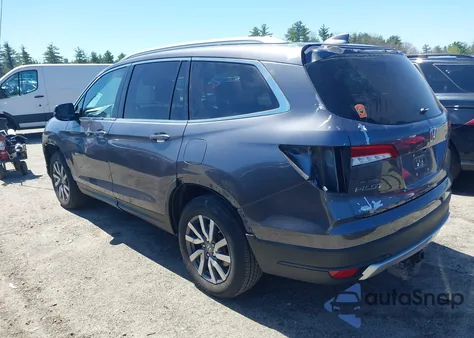 2021 Honda Pilot Awd Ex-L из США, поврежденный, VIN 5FNYF6H59MB016354